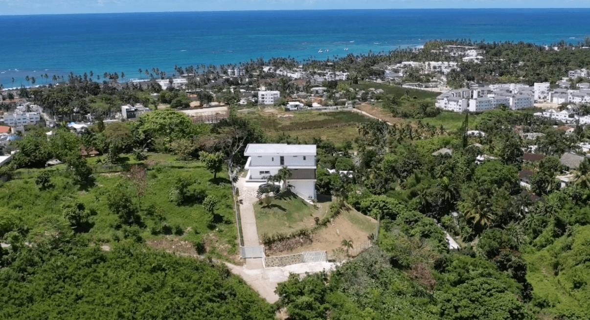 Las Terrenas ocean panorama